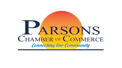 Logo for Parsons Chamber of Comerce
